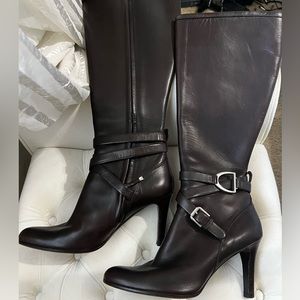 Ralph Lauren high shaft boots size 8